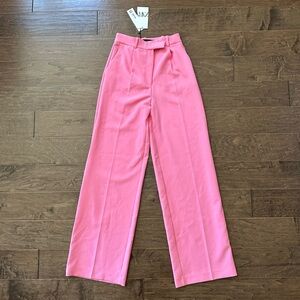 Zara High rise Pleated Pants